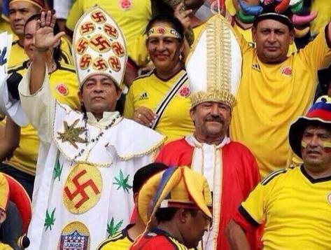 Colombian Nazi weed pope