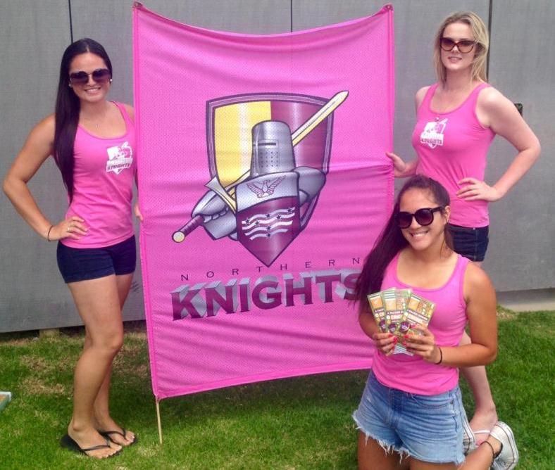 Check out these beautiful beach babes promoting our games