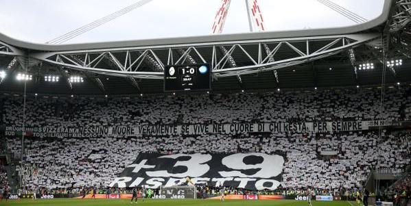 Juve Heysel Stadium tribute