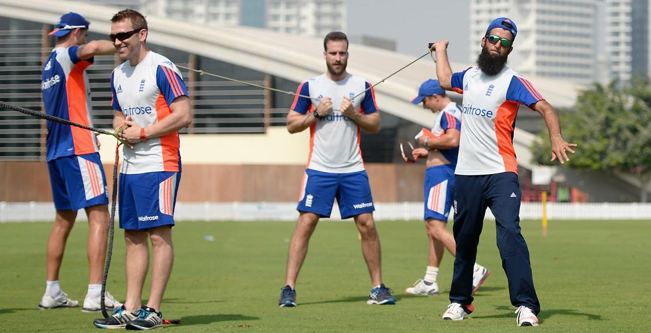 England cricket practice Dubai