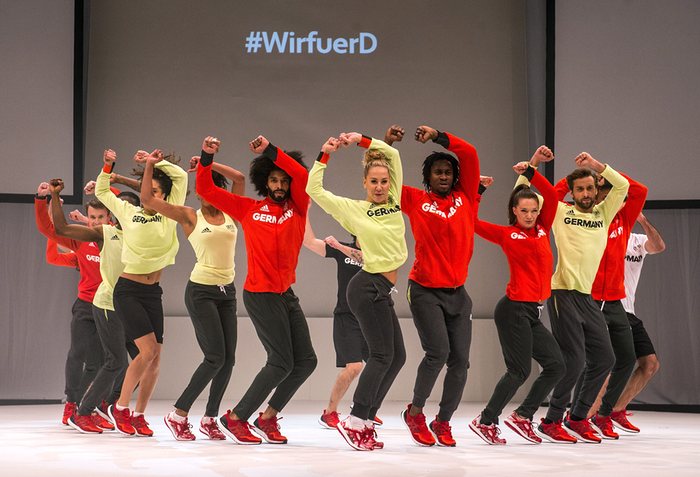German Olympic uniform launch