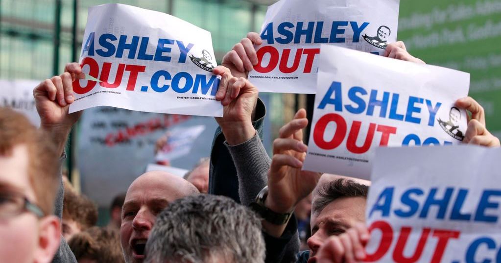 Ashley out