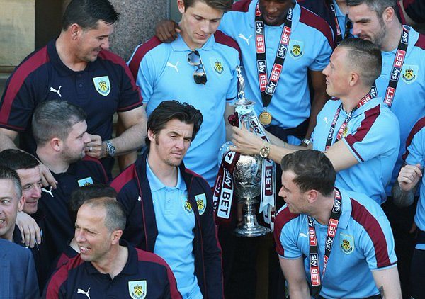 Burnley won Championship but they forgot to give Joey Barton a medal