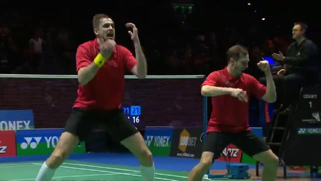 Ahhhh...the good old badminton haka.  Dave Currie, eat your heart out.