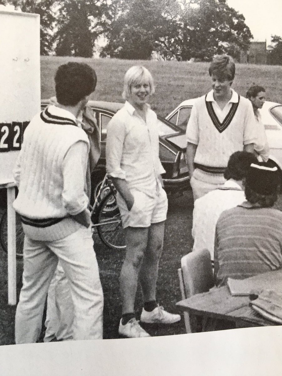 Boris Johnson cricket