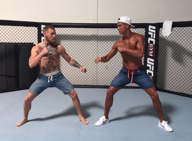 Conor McGregor and Ronaldo