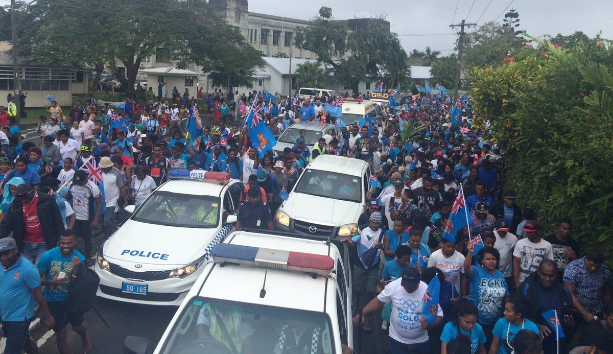 Fiji parade