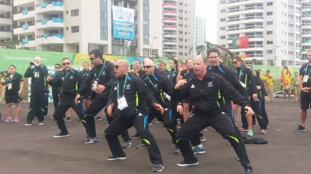 Olympic haka time