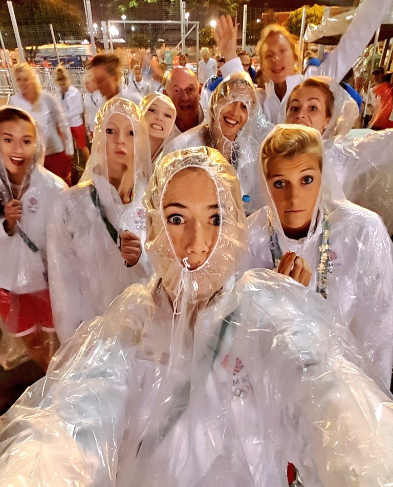 Team GB poncho