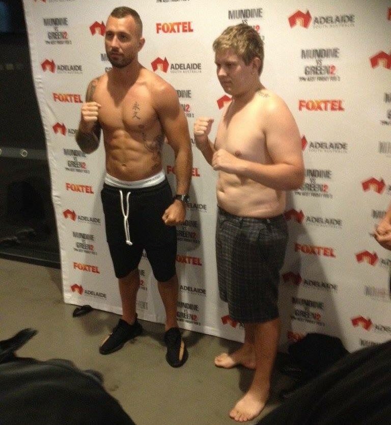 Quade Cooper is meant to be fighting this kid on the undercard for the mundine green fight