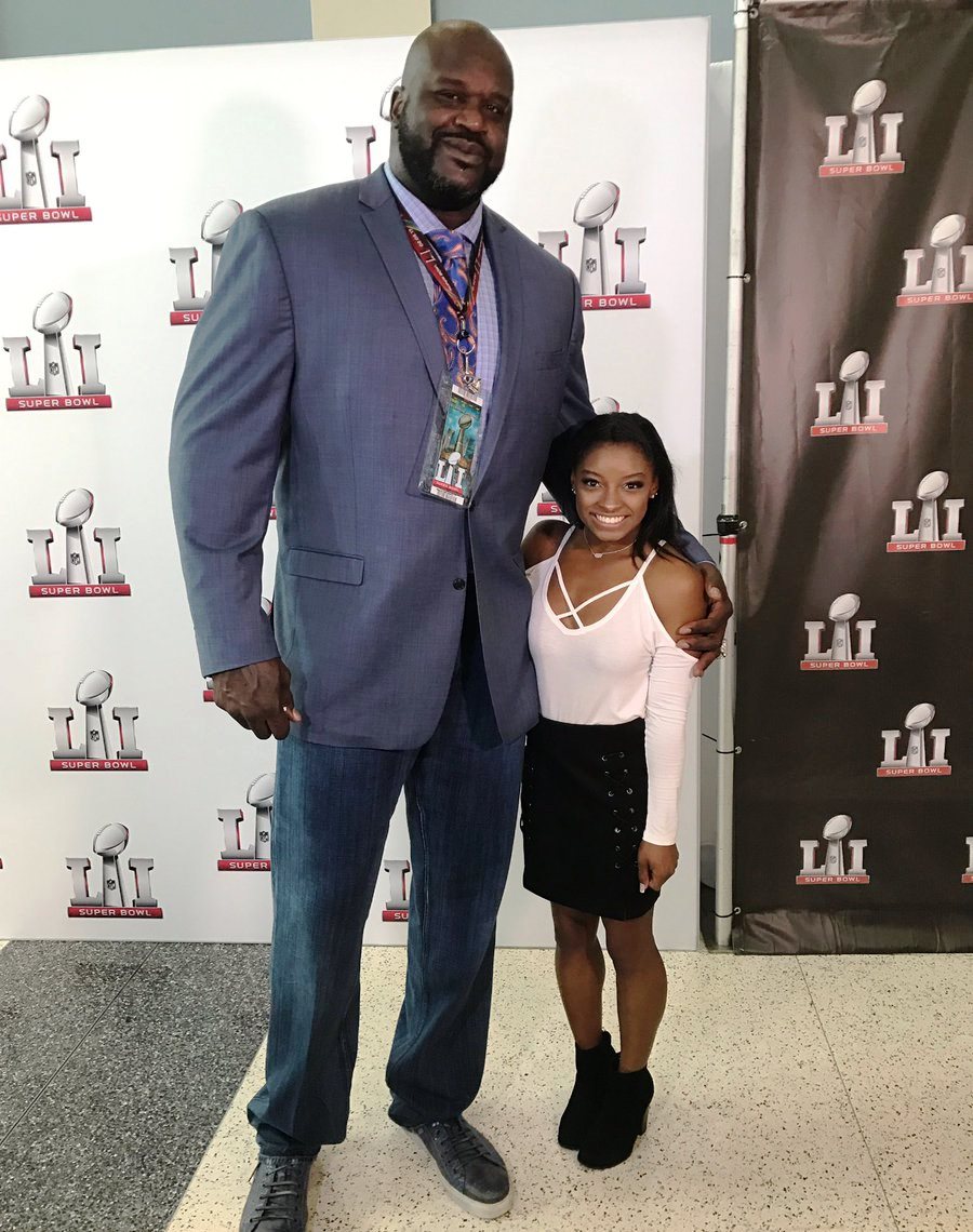 Shaq Simone Biles