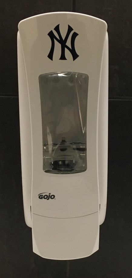 Branded soap dispenser