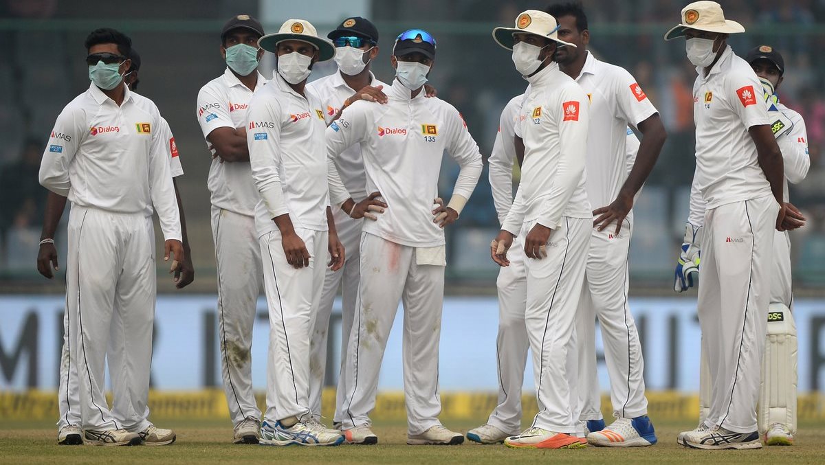 India v Sri Lanka cricket pollution